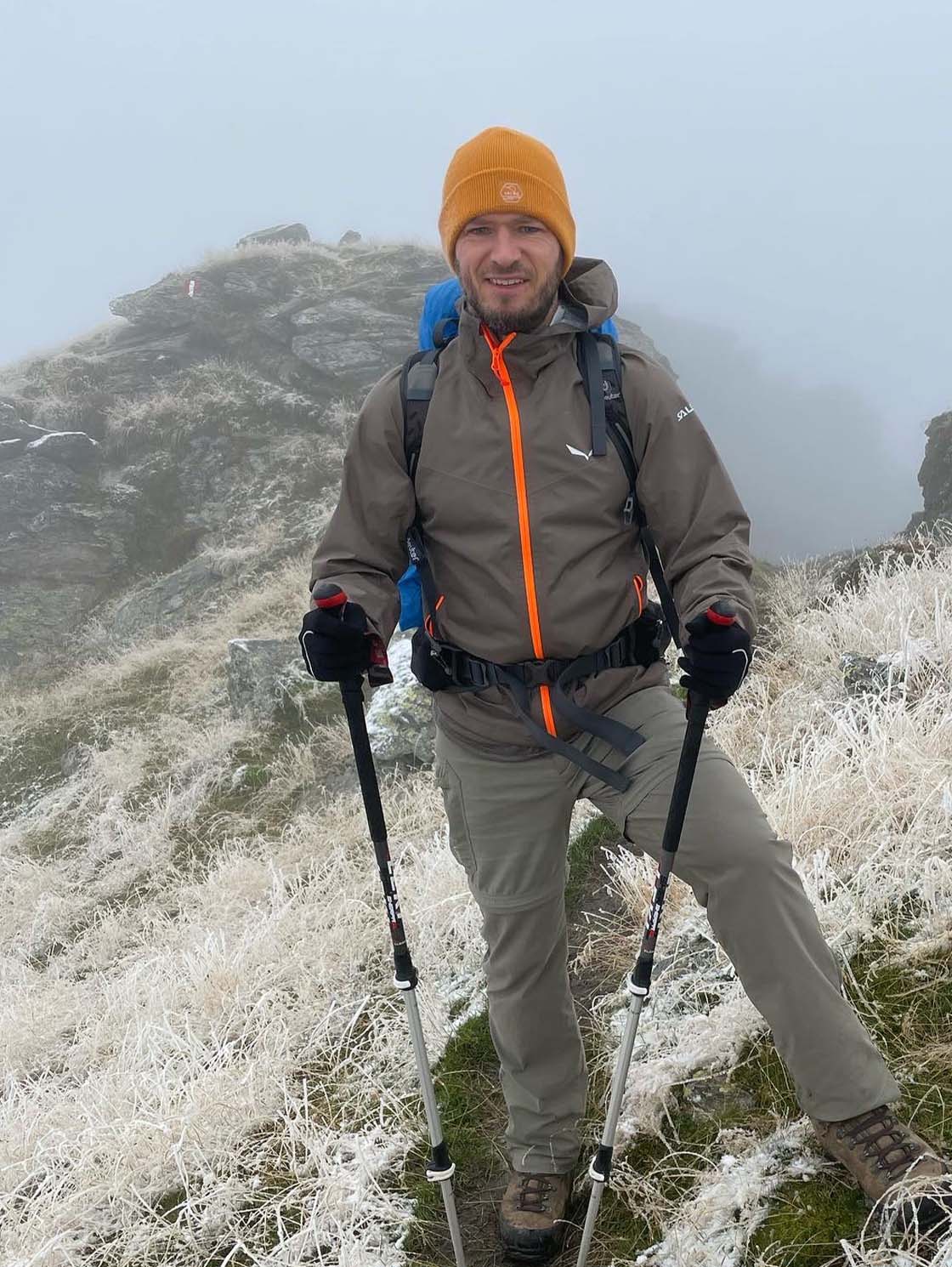 Alex Volz in den Bergen