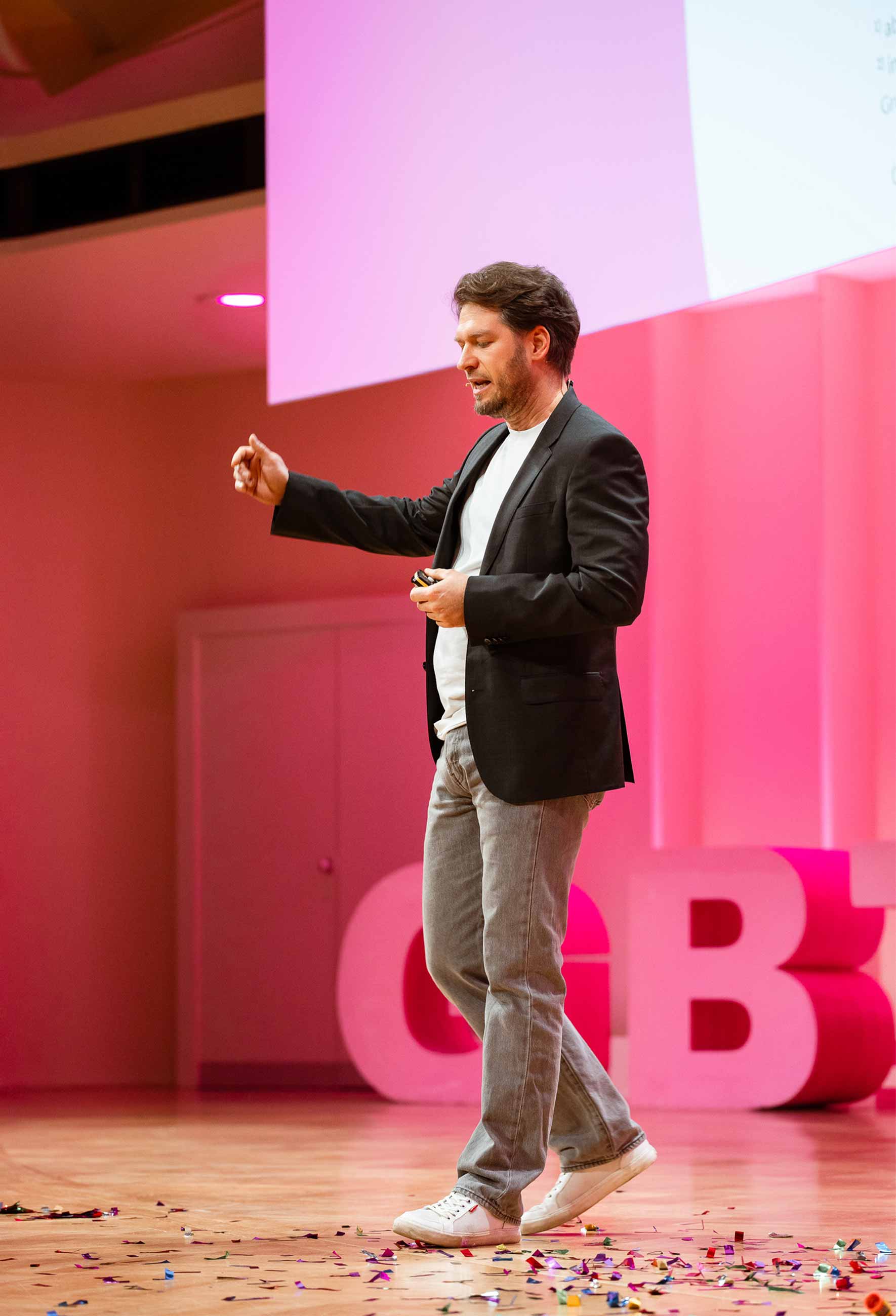Alex Volz auf der GBT Summit